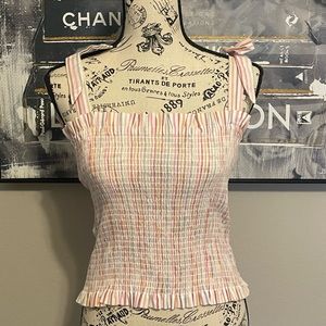 NWT Gianni Bini Multicolor Striped Top. SUPER CUTE!!! Tags on!